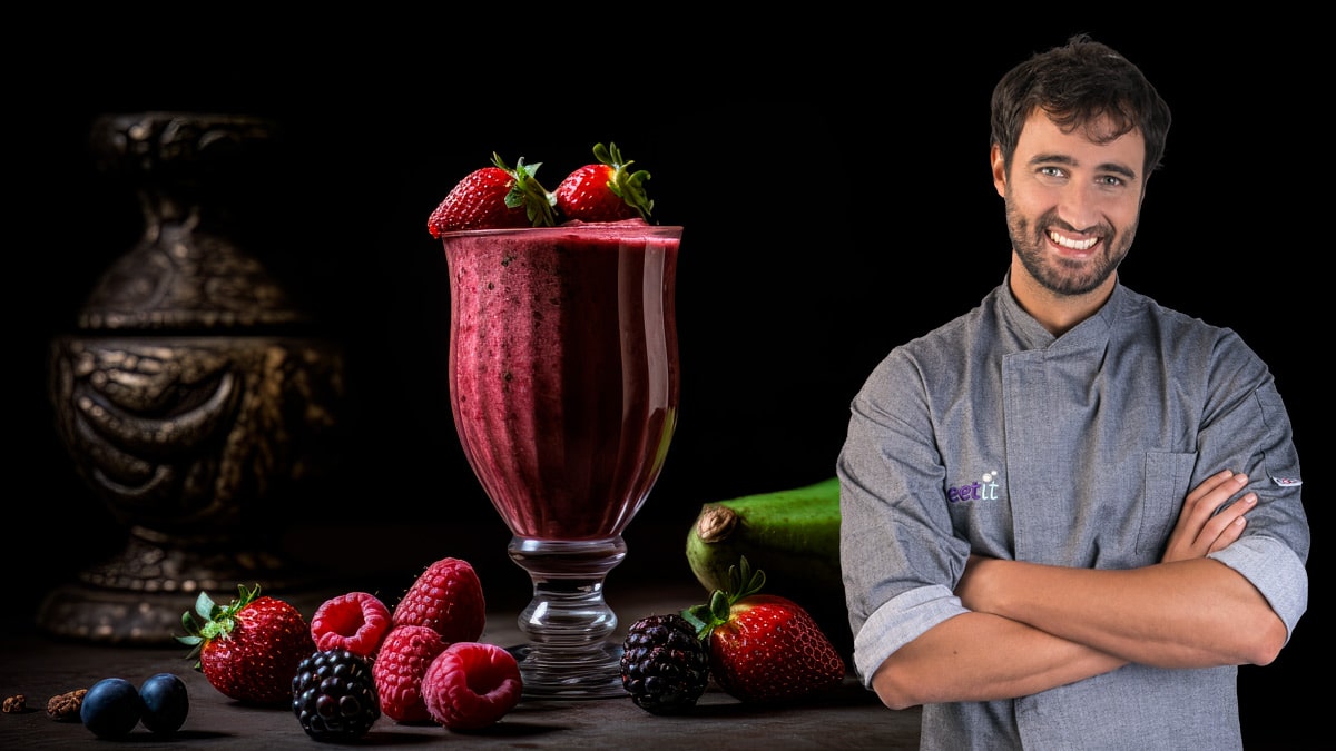 curso-Smoothie-detox-de-frutos-rojos-y-verduras-escuela-online-Sweetit-academy-profesor-Jorge-Saludable-bakeoff